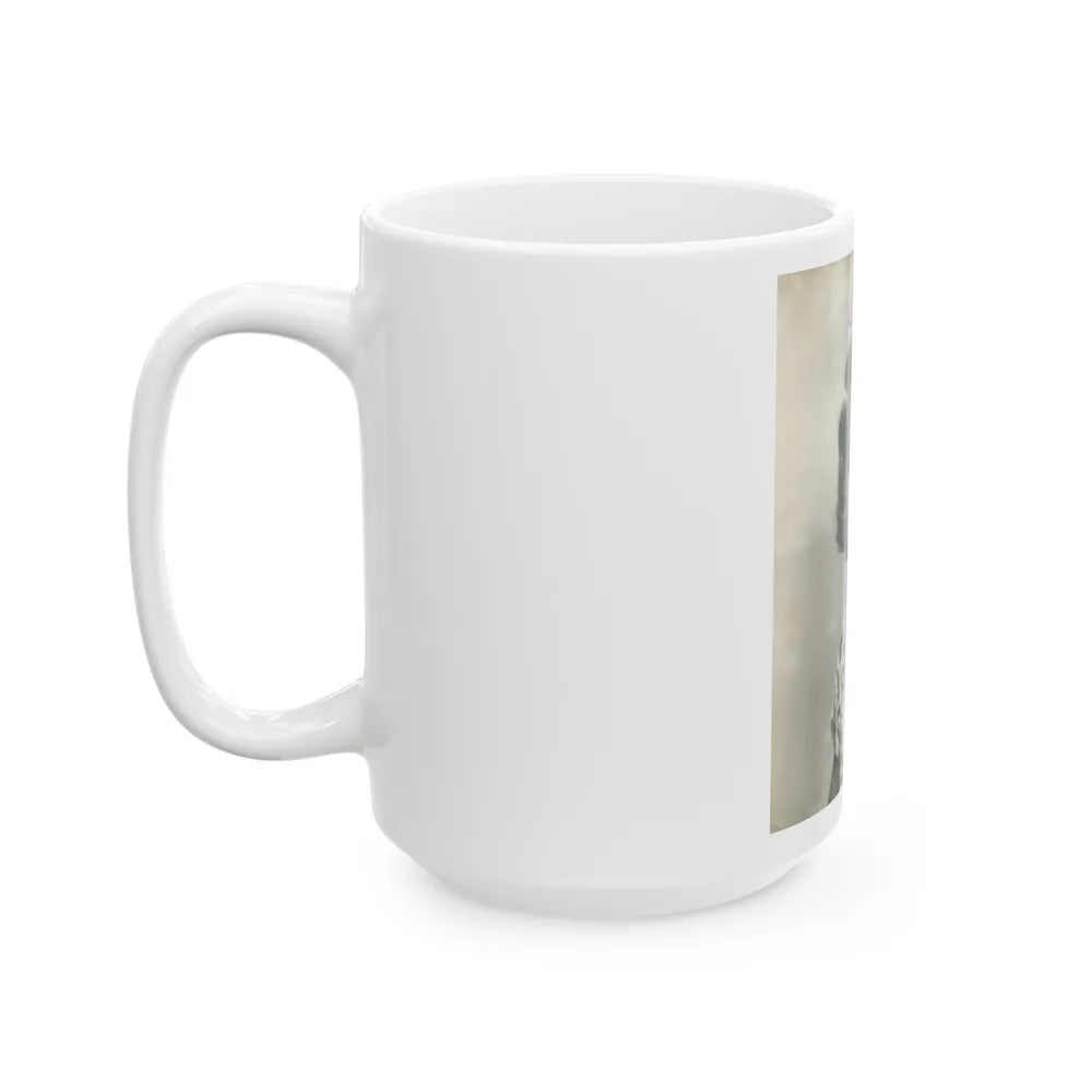 Terry Moore #500 (Vintage Female Icon) White Coffee Mug-Go Mug Yourself
