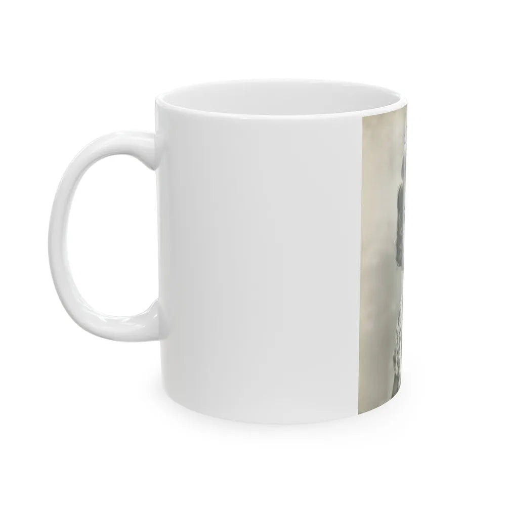 Terry Moore #500 (Vintage Female Icon) White Coffee Mug-Go Mug Yourself