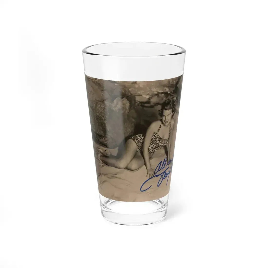 Terry Moore #501 (Vintage Female Icon) Pint Glass 16oz 16oz - Go Mug Yourself