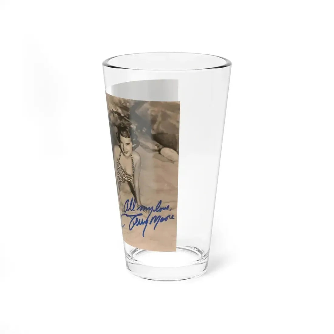Terry Moore #501 (Vintage Female Icon) Pint Glass 16oz - Go Mug Yourself