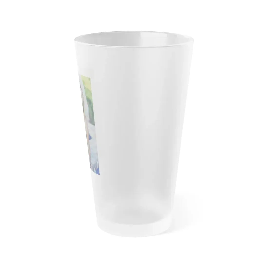 Terry Moore #504 (Vintage Female Icon) Frosted Pint Glass 16oz - Go Mug Yourself