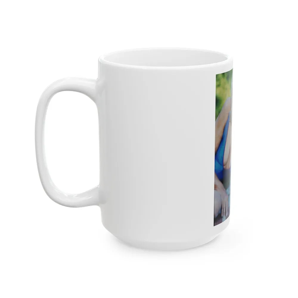 Terry Moore #504 (Vintage Female Icon) White Coffee Mug-Go Mug Yourself