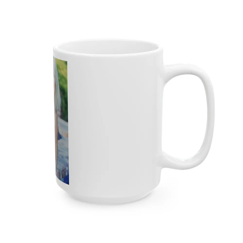 Terry Moore #504 (Vintage Female Icon) White Coffee Mug-Go Mug Yourself