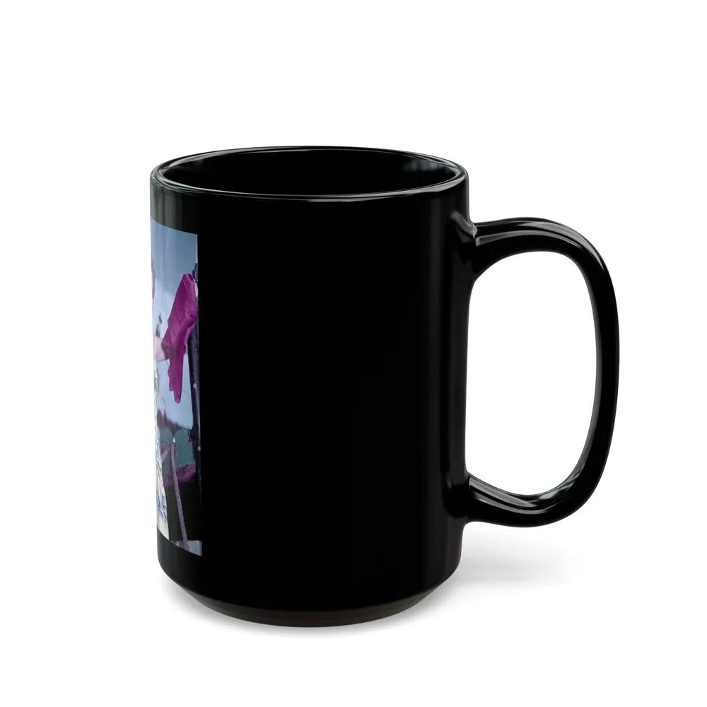 Terry Moore #509 (Vintage Female Icon) Black Coffee Mug-Go Mug Yourself