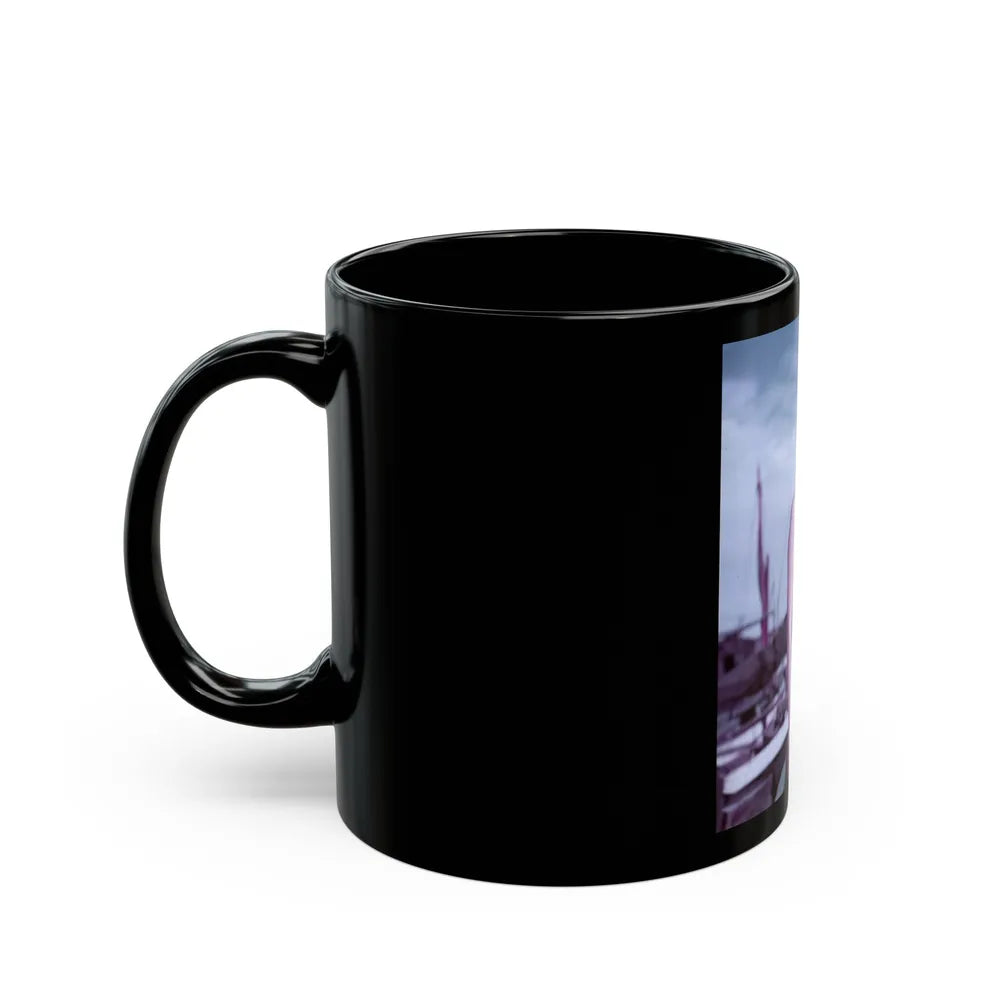 Terry Moore #509 (Vintage Female Icon) Black Coffee Mug-Go Mug Yourself