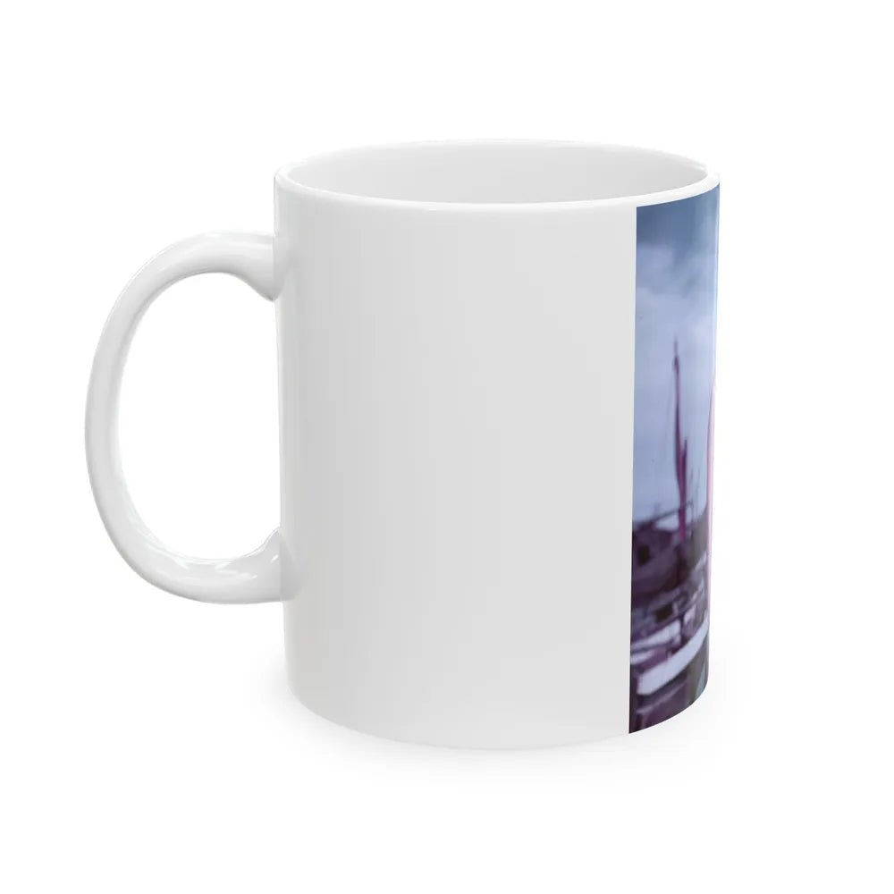 Terry Moore #509 (Vintage Female Icon) White Coffee Mug-Go Mug Yourself
