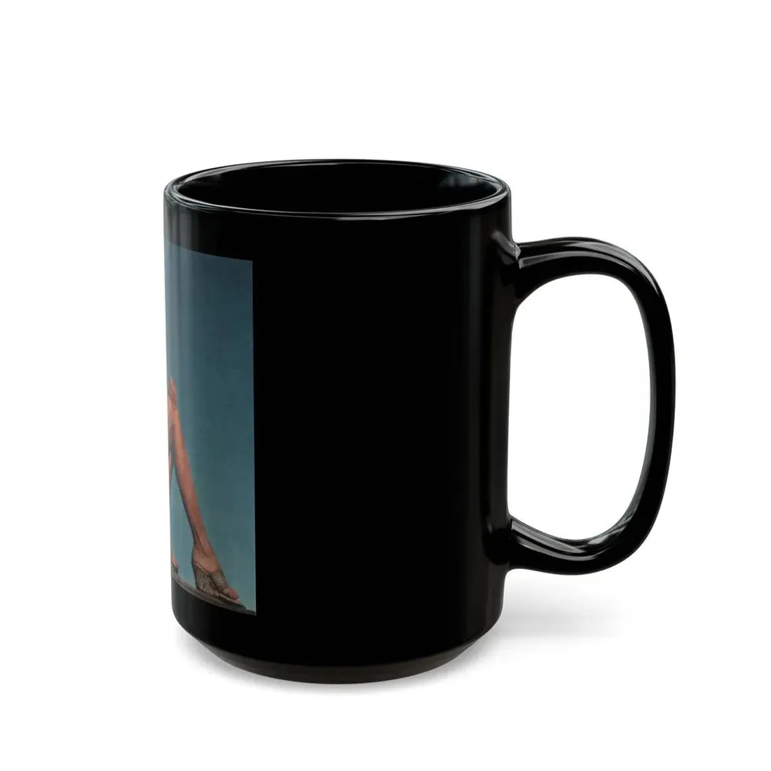 Terry Moore #515 - 4x4 Magazine Page Photo Clipping (Vintage Female Icon) Black Coffee Mug - Go Mug Yourself