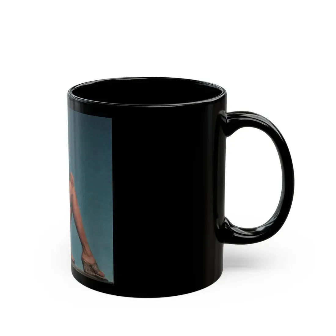 Terry Moore #515 - 4x4 Magazine Page Photo Clipping (Vintage Female Icon) Black Coffee Mug - Go Mug Yourself