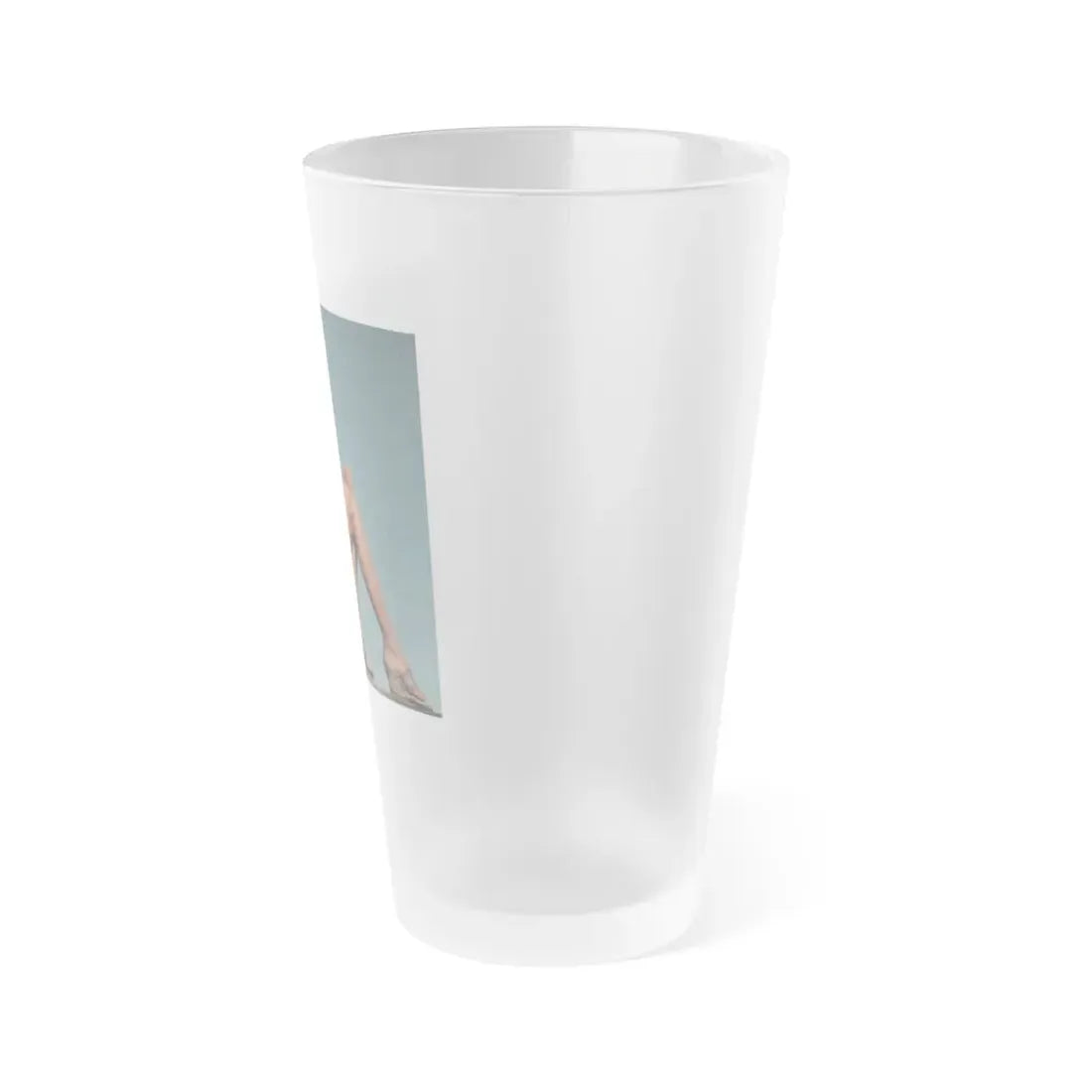 Terry Moore #515 - 4x4 Magazine Page Photo Clipping (Vintage Female Icon) Frosted Pint Glass 16oz - Go Mug Yourself