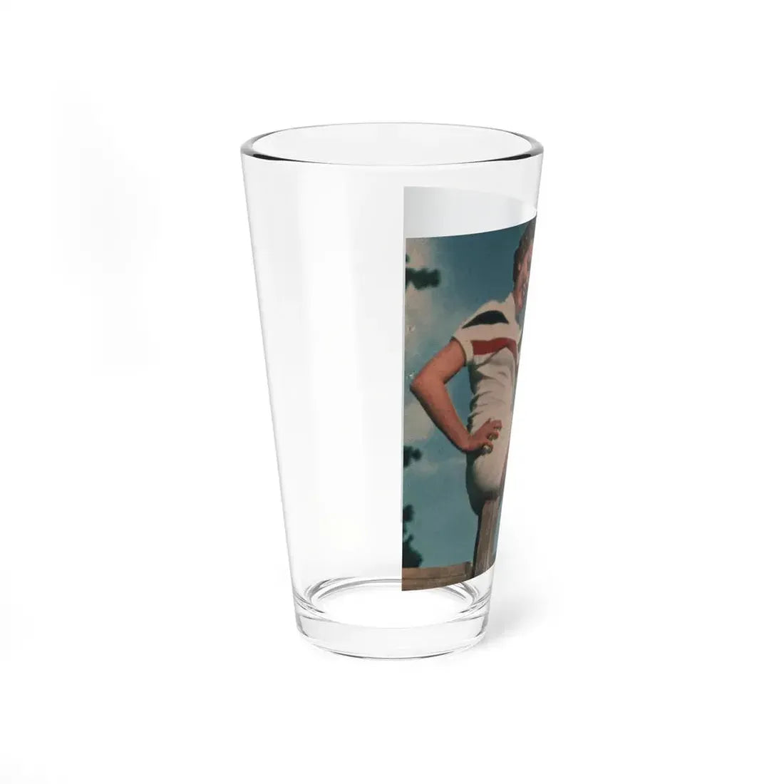 Terry Moore #515 - 4x4 Magazine Page Photo Clipping (Vintage Female Icon) Pint Glass 16oz - Go Mug Yourself