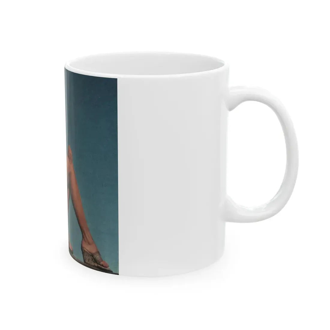 Terry Moore #515 - 4x4 Magazine Page Photo Clipping (Vintage Female Icon) White Coffee Mug - Go Mug Yourself
