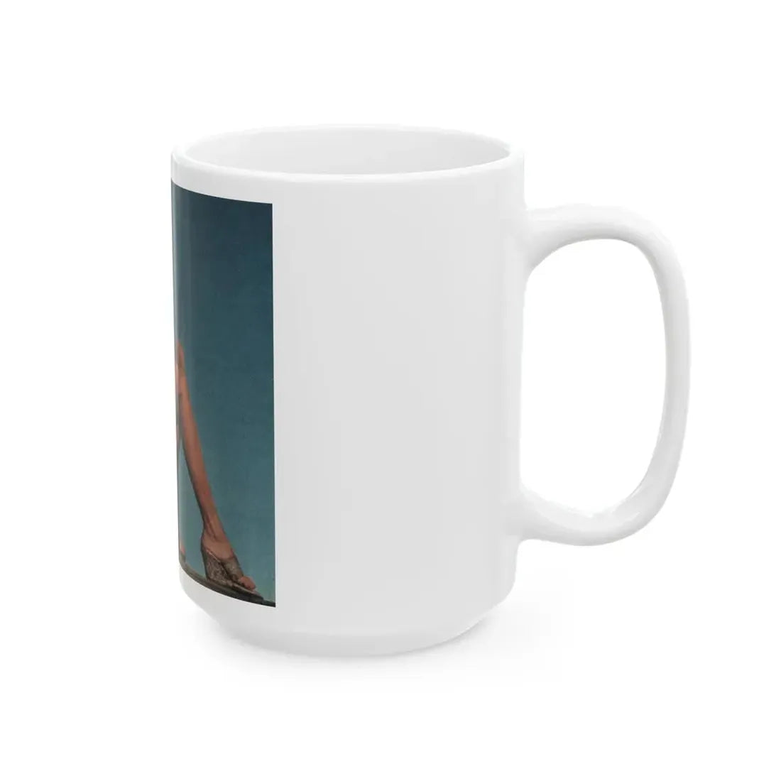 Terry Moore #515 - 4x4 Magazine Page Photo Clipping (Vintage Female Icon) White Coffee Mug - Go Mug Yourself
