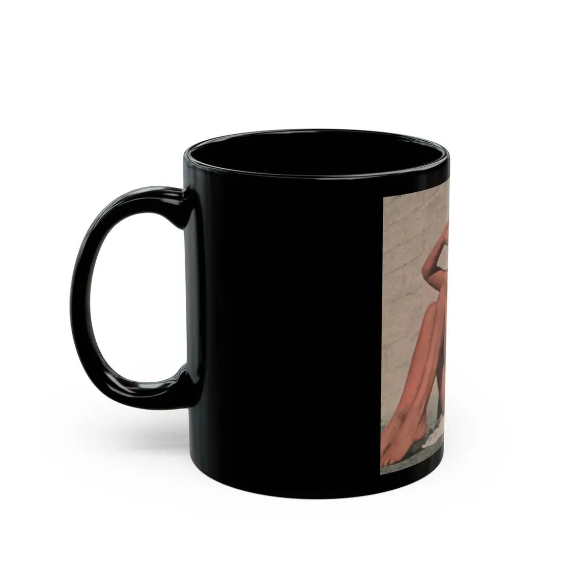 Terry Moore #517 - 4x4 Magazine Page Photo Clipping (Vintage Female Icon) Black Coffee Mug - Go Mug Yourself