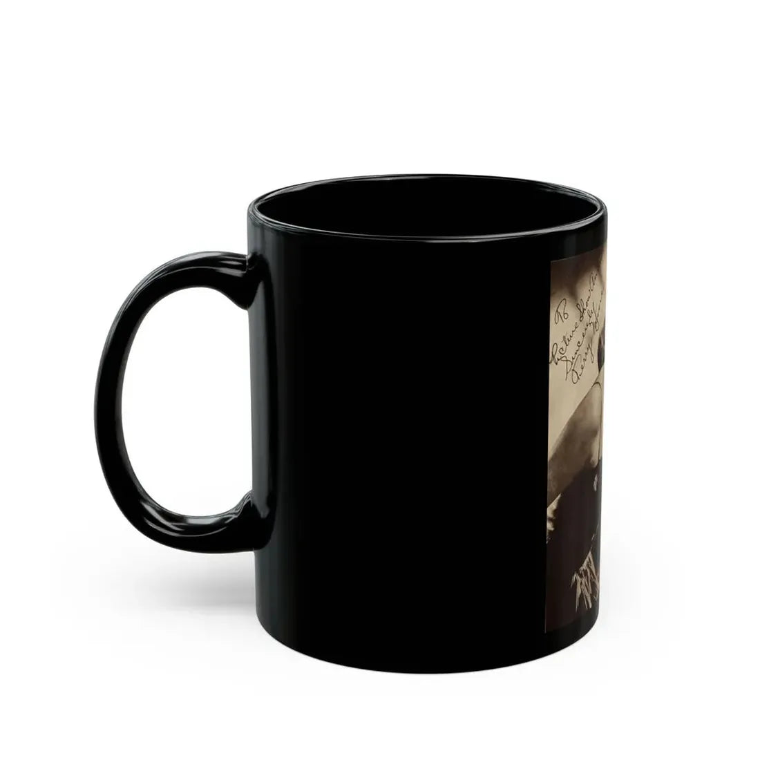 Terry Moore #540 - Magazine Page Photo (Vintage Female Icon) Black Coffee Mug - Go Mug Yourself
