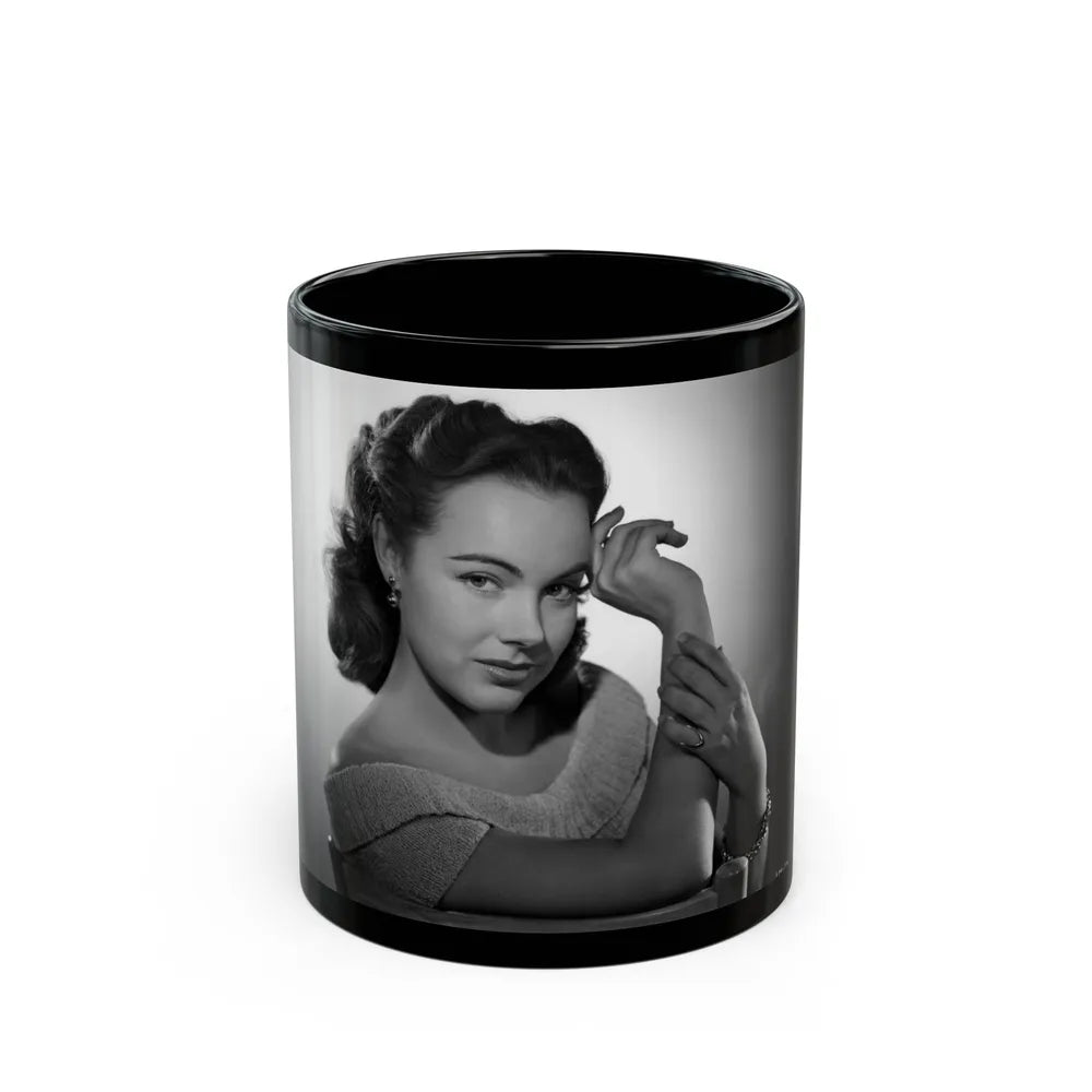 Terry Moore #550 (Vintage Female Icon) Black Coffee Mug-11oz-Go Mug Yourself