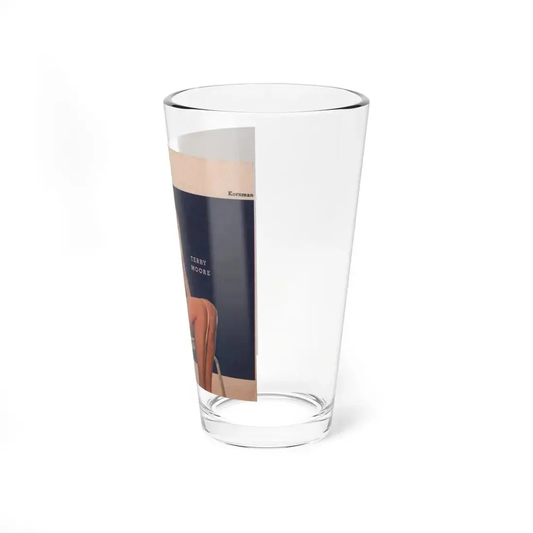 Terry Moore #557 - Magazine Page Photo Clipping (Vintage Female Icon) Pint Glass 16oz - Go Mug Yourself