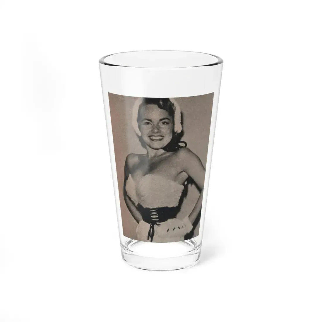 Terry Moore #562 - Magazine Page Photo Clipping (Vintage Female Icon) Pint Glass 16oz 16oz - Go Mug Yourself