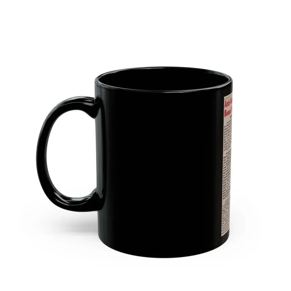 Terry Moore #564 - Magazine Page Clipping Circa 1984 (Vintage Female Icon) Black Coffee Mug - Go Mug Yourself