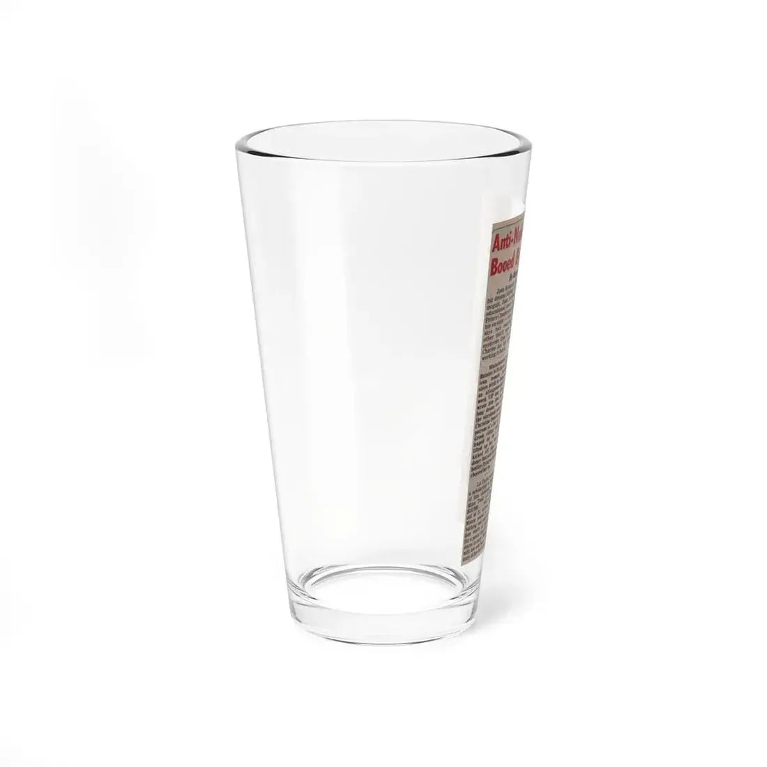 Terry Moore #564 - Magazine Page Clipping Circa 1984 (Vintage Female Icon) Pint Glass 16oz - Go Mug Yourself