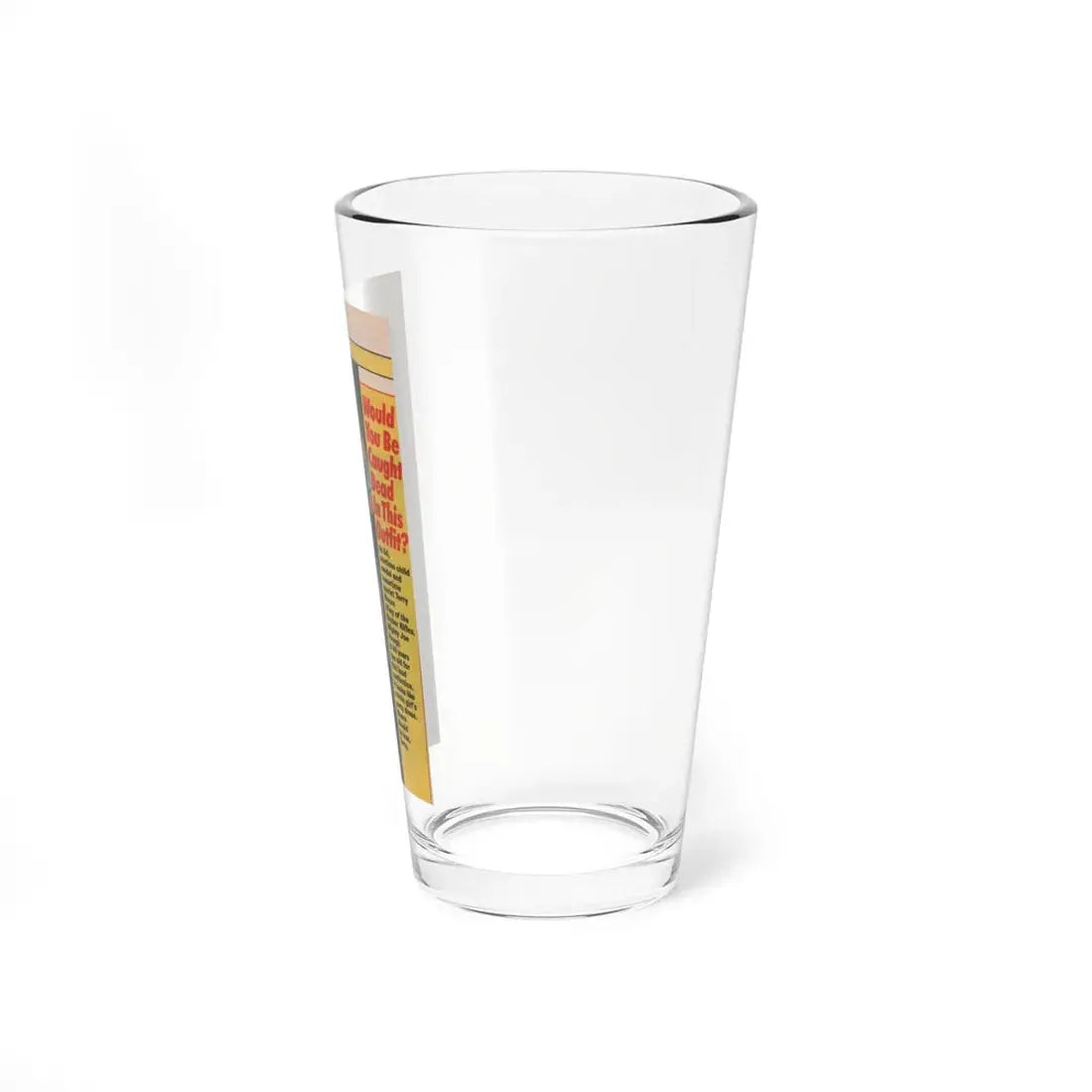 Terry Moore #567 - Magazine Page Photo Clipping Circa 1980's (Vintage Female Icon) Pint Glass 16oz - Go Mug Yourself