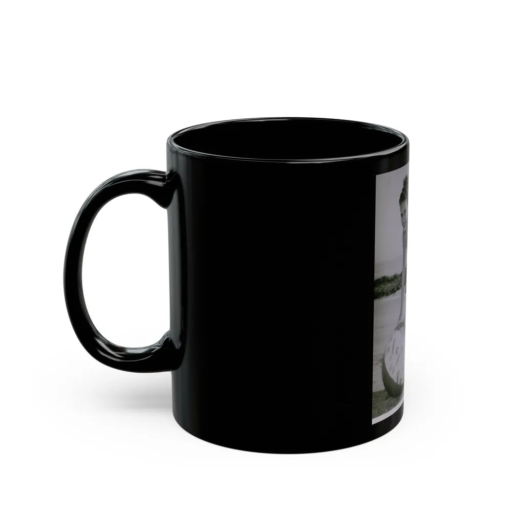 Terry Moore #571 (Vintage Female Icon) Black Coffee Mug-Go Mug Yourself