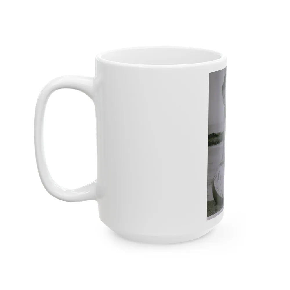 Terry Moore #571 (Vintage Female Icon) White Coffee Mug-Go Mug Yourself