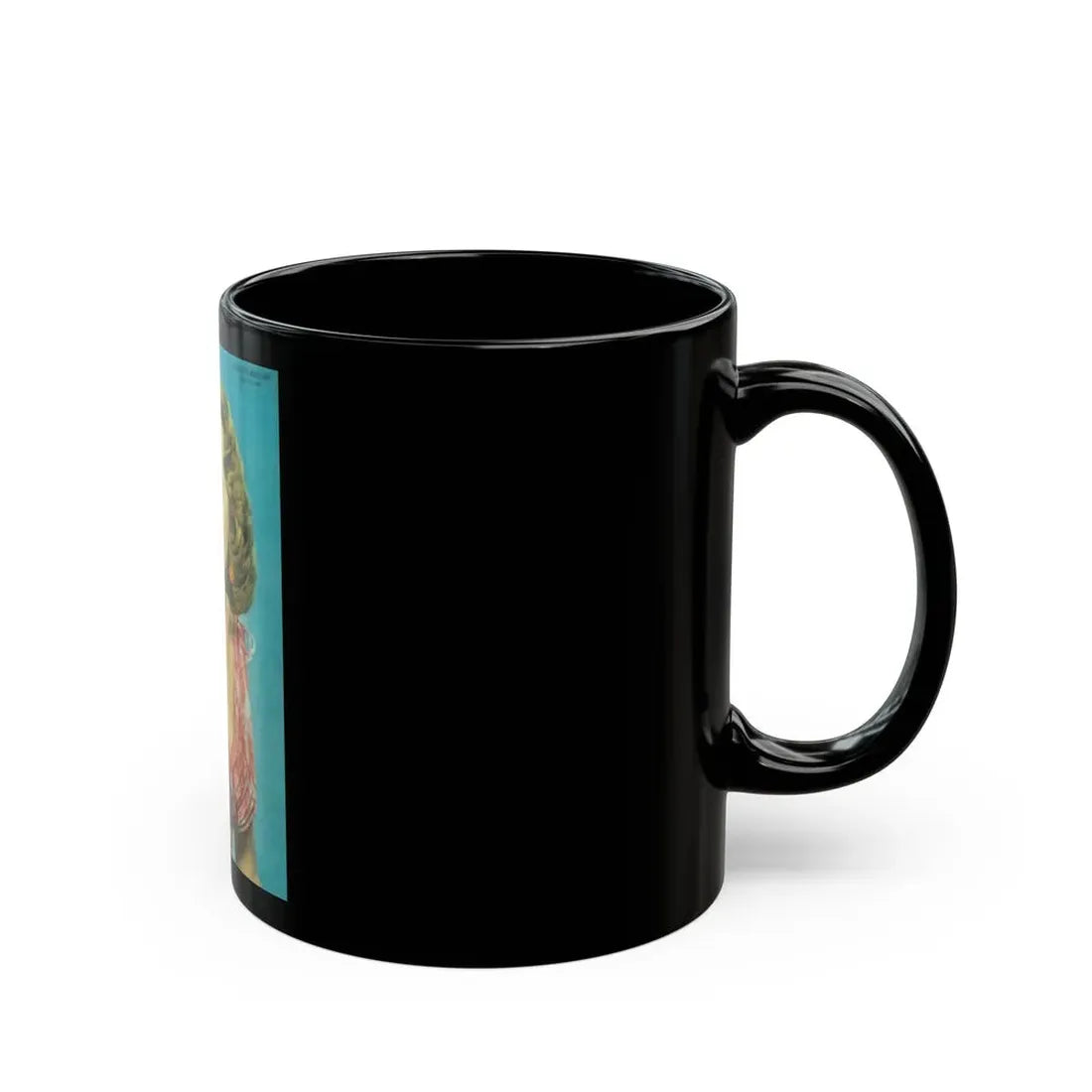 Terry Moore #577 - Sunday News Mag. Cover (Vintage Female Icon) Black Coffee Mug - Go Mug Yourself