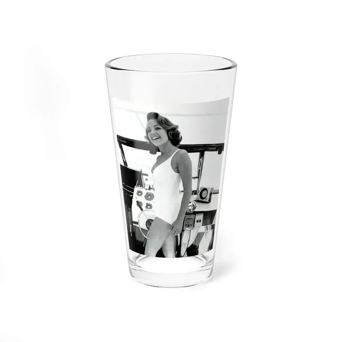 Terry Moore #578 (Vintage Female Icon) Pint Glass 16oz 16oz - Go Mug Yourself