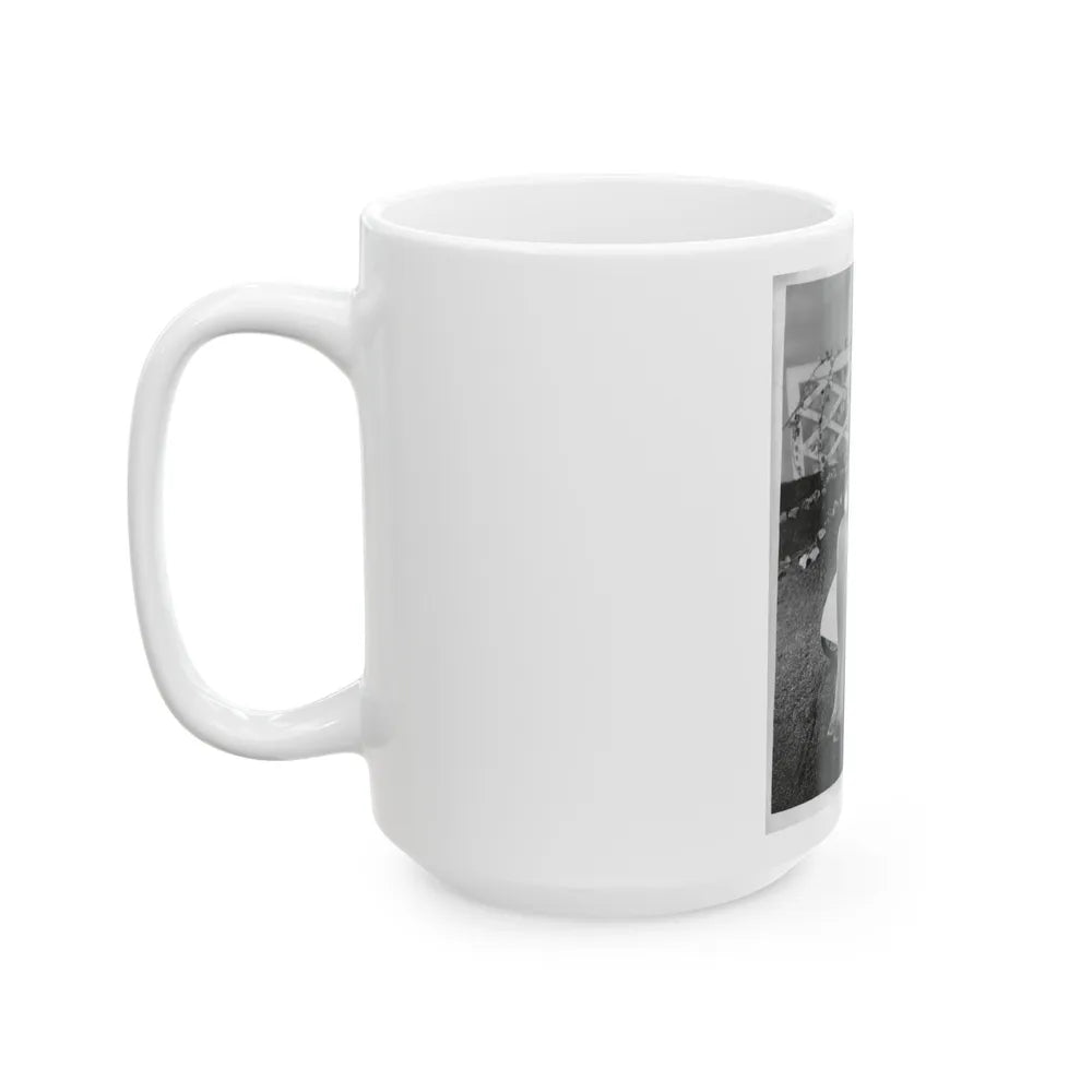 Terry Moore #582 (Vintage Female Icon) White Coffee Mug-Go Mug Yourself