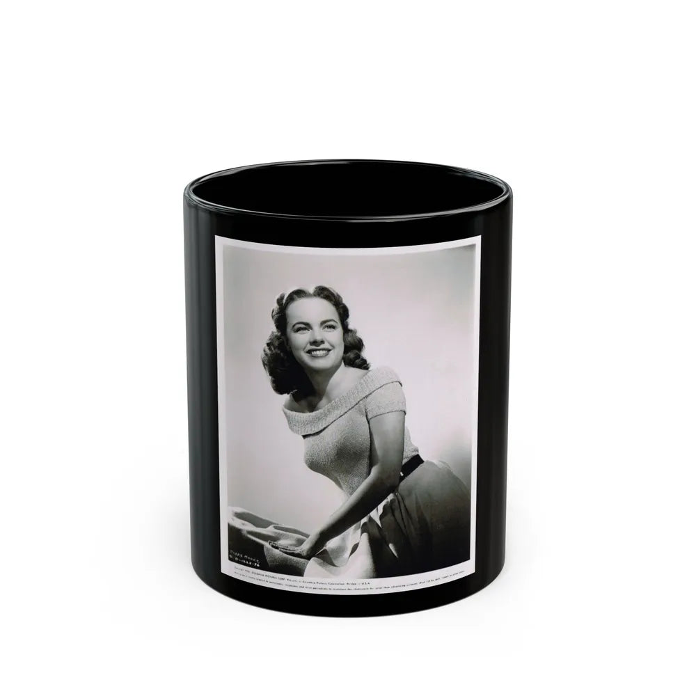 Terry Moore #584 (Vintage Female Icon) Black Coffee Mug-11oz-Go Mug Yourself