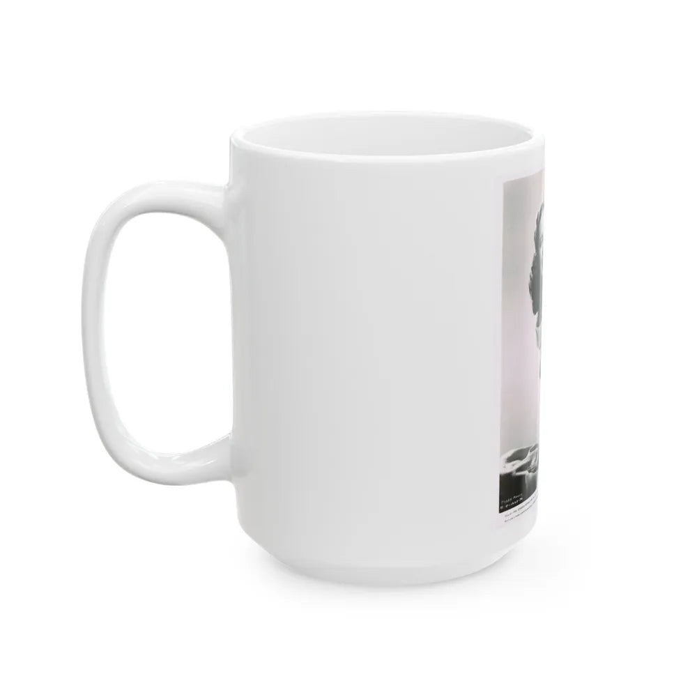 Terry Moore #584 (Vintage Female Icon) White Coffee Mug-Go Mug Yourself