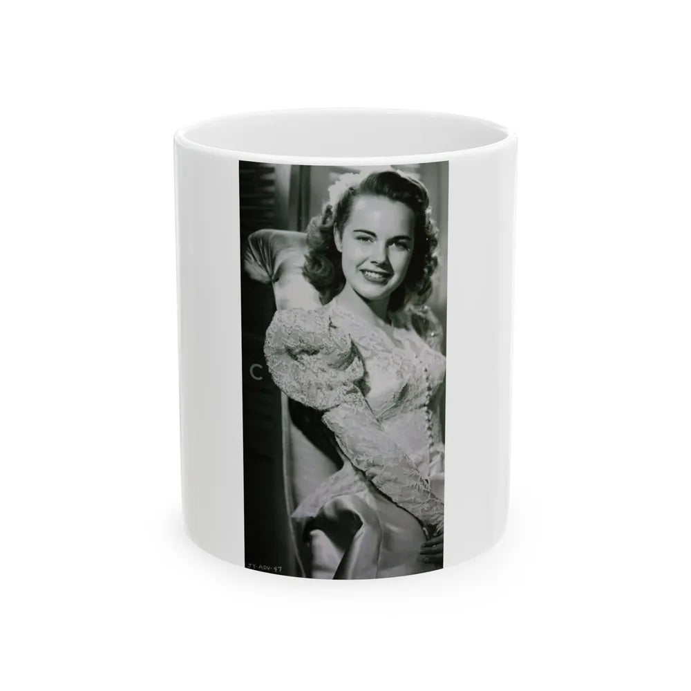 Terry Moore #585 (Vintage Female Icon) White Coffee Mug-11oz-Go Mug Yourself