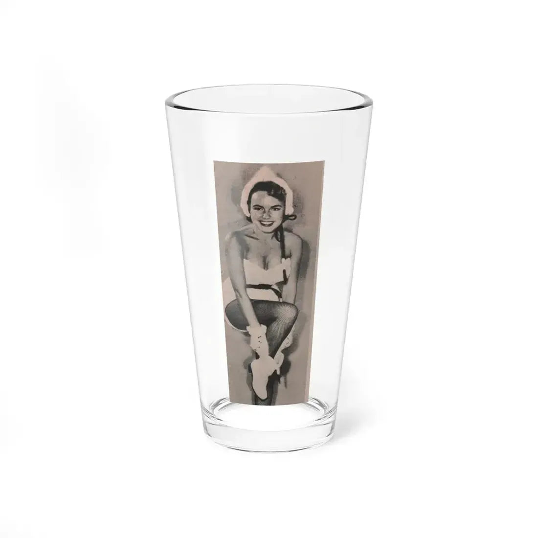 Terry Moore #595 - 2x4.5 Magazine Page Photo Clipping (Vintage Female Icon) Pint Glass 16oz 16oz - Go Mug Yourself