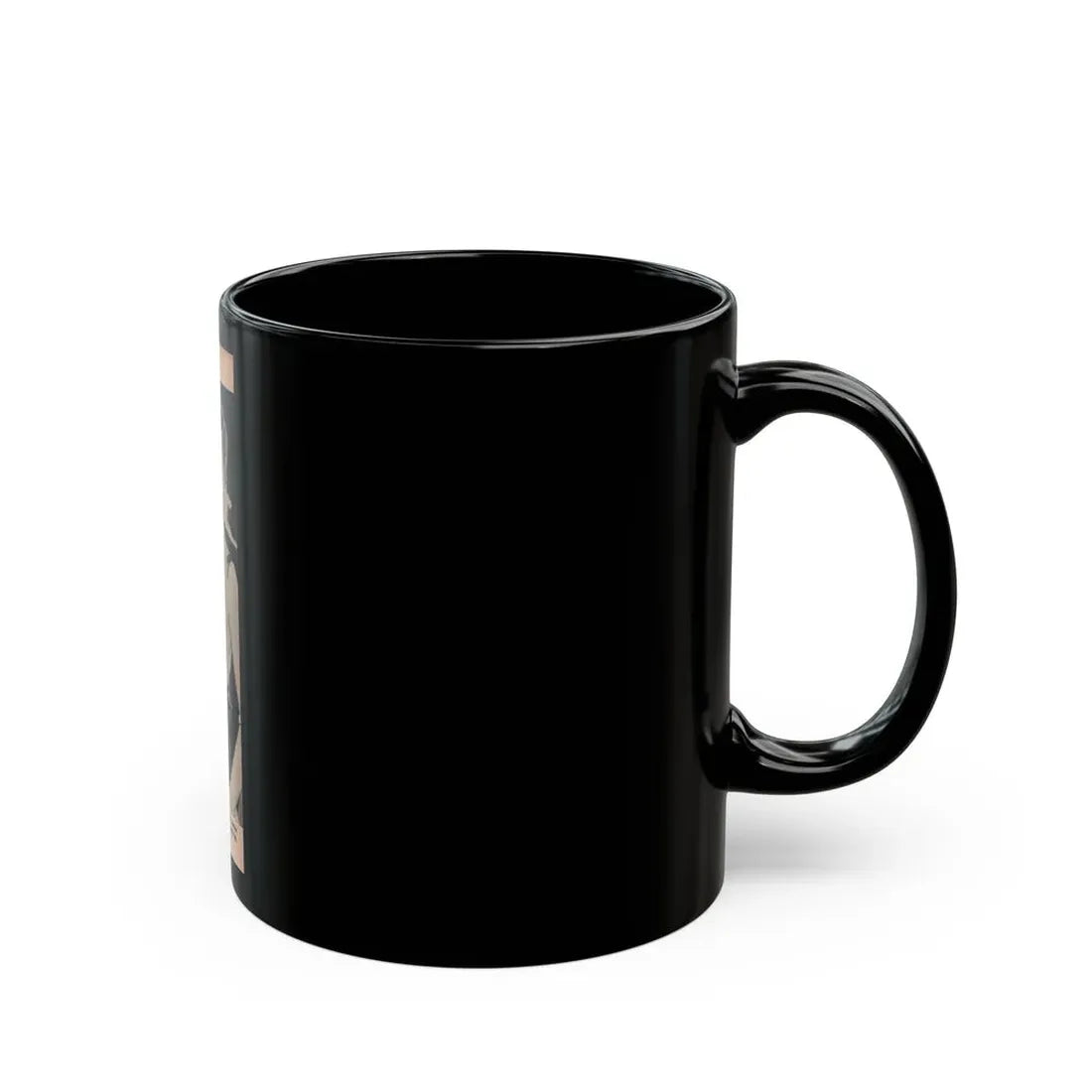 Terry Moore #597 - Picture Digest Mag. Dec. '56 - 1 B&W Photo (Vintage Female Icon) Black Coffee Mug - Go Mug Yourself