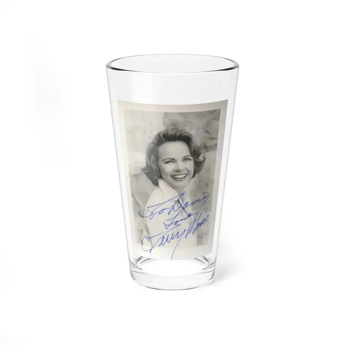Terry Moore #599 (Vintage Female Icon) Pint Glass 16oz 16oz - Go Mug Yourself