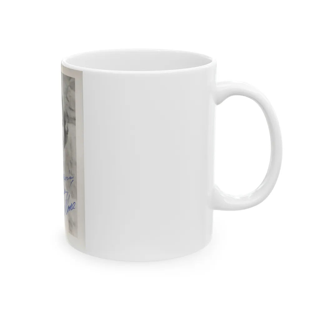 Terry Moore #599 (Vintage Female Icon) White Coffee Mug-Go Mug Yourself