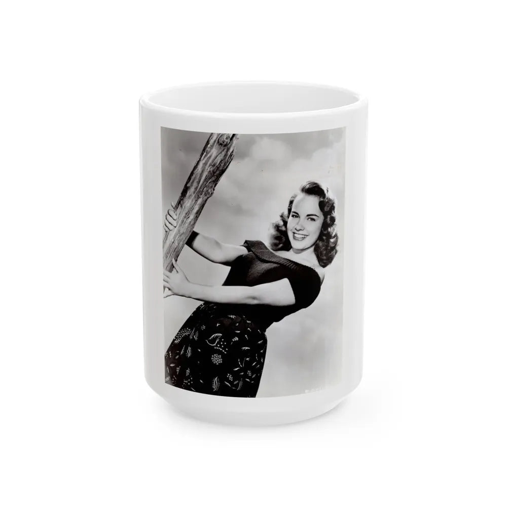 Terry Moore #607 (Vintage Female Icon) White Coffee Mug-15oz-Go Mug Yourself