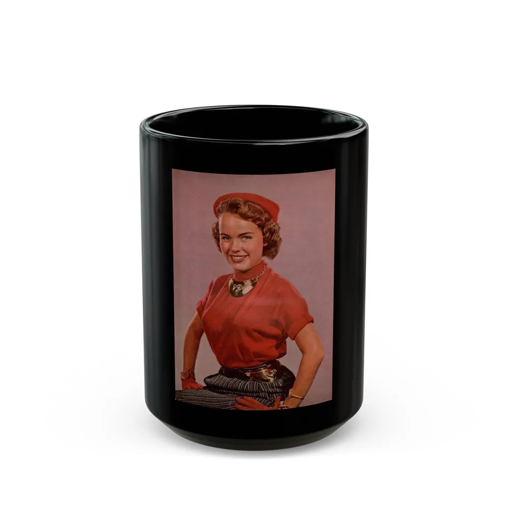 Terry Moore #612 (Vintage Female Icon) Black Coffee Mug-15oz-Go Mug Yourself