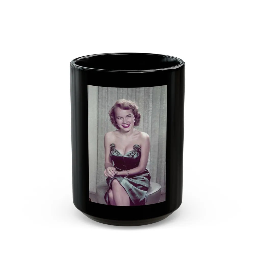 Terry Moore #617 (Vintage Female Icon) Black Coffee Mug-15oz-Go Mug Yourself