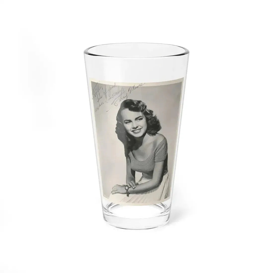 Terry Moore #619 (Vintage Female Icon) Pint Glass 16oz 16oz - Go Mug Yourself