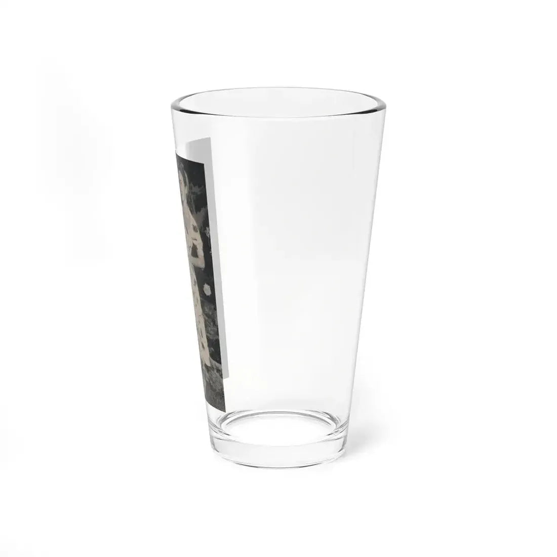 Terry Moore #635 - Magazine Page 1 Cropped B&W Photo (Vintage Female Icon) Pint Glass 16oz - Go Mug Yourself