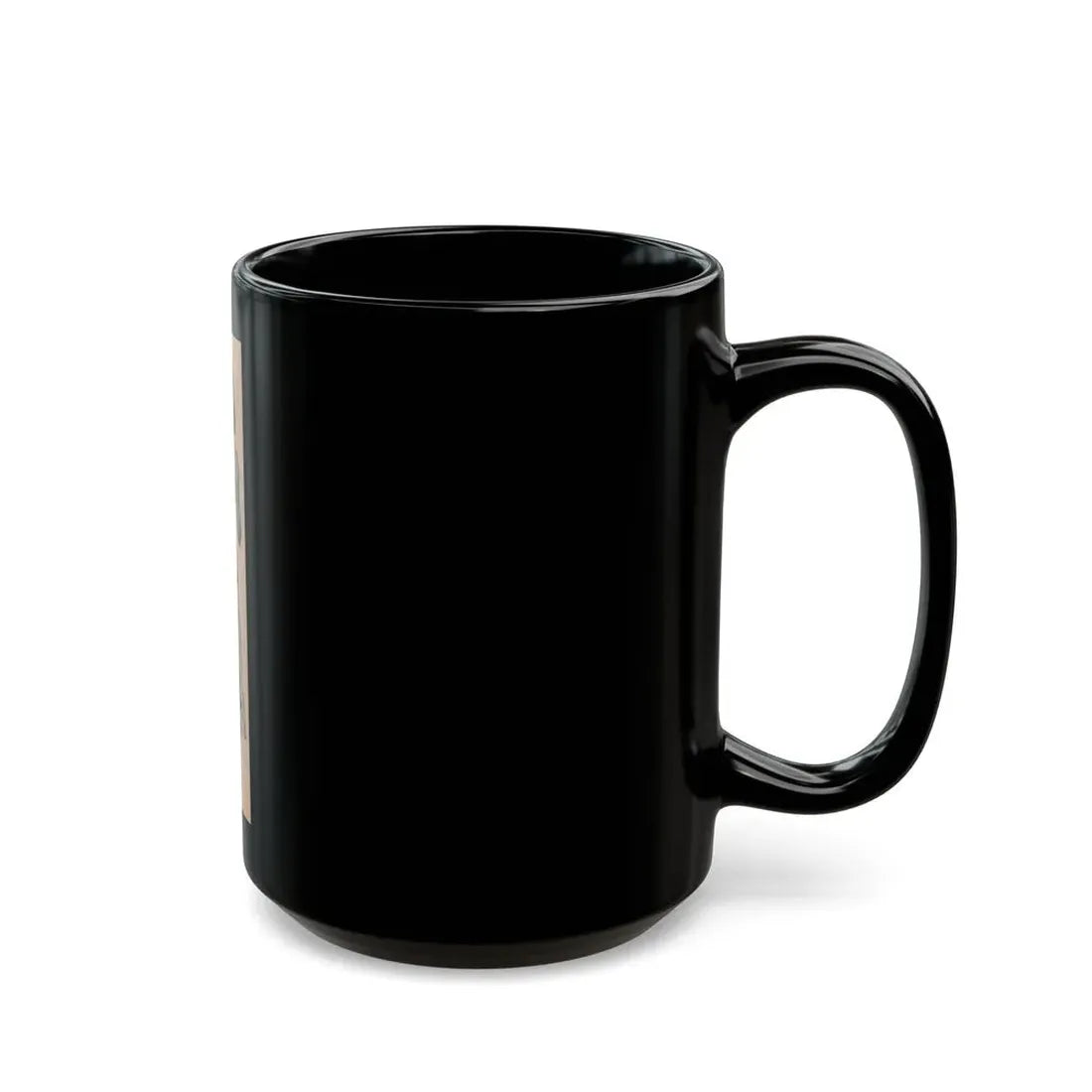 Terry Moore #636 - Magazine Page 1 Cropped B&W Photo (Vintage Female Icon) Black Coffee Mug - Go Mug Yourself