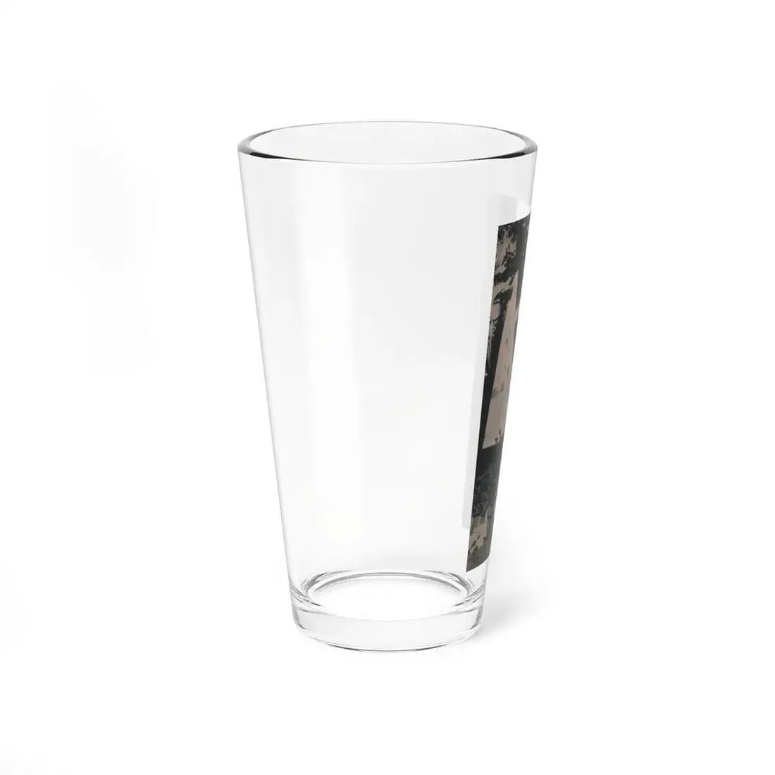 Terry Moore #637 - Magazine Page 1 Cropped B&W Photo (Vintage Female Icon) Pint Glass 16oz - Go Mug Yourself