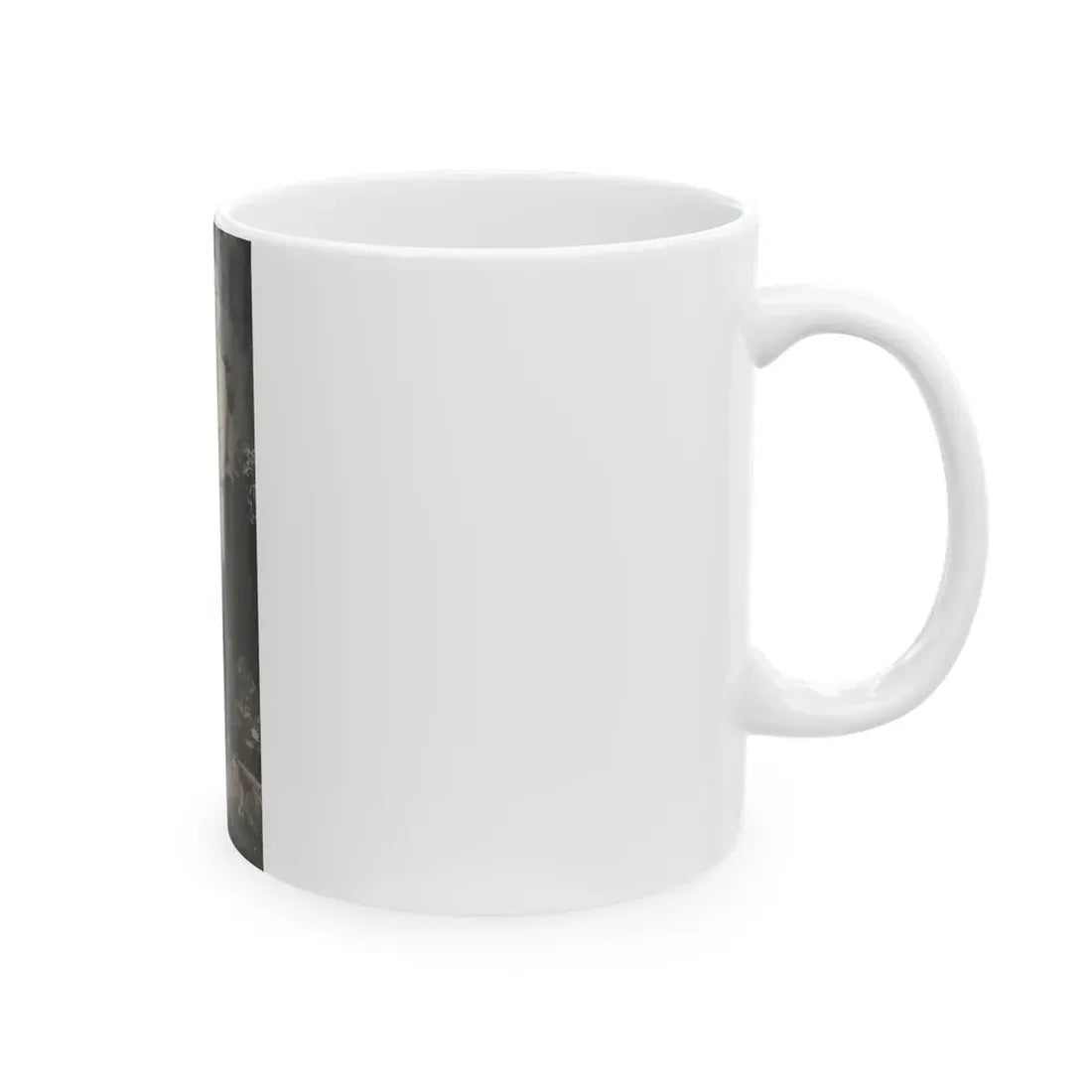 Terry Moore #637 - Magazine Page 1 Cropped B&W Photo (Vintage Female Icon) White Coffee Mug - Go Mug Yourself