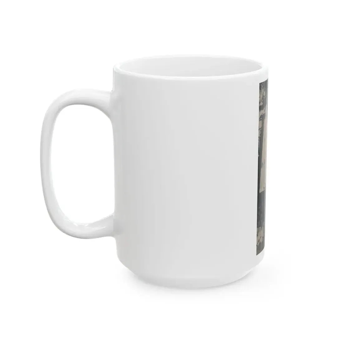 Terry Moore #637 - Magazine Page 1 Cropped B&W Photo (Vintage Female Icon) White Coffee Mug - Go Mug Yourself