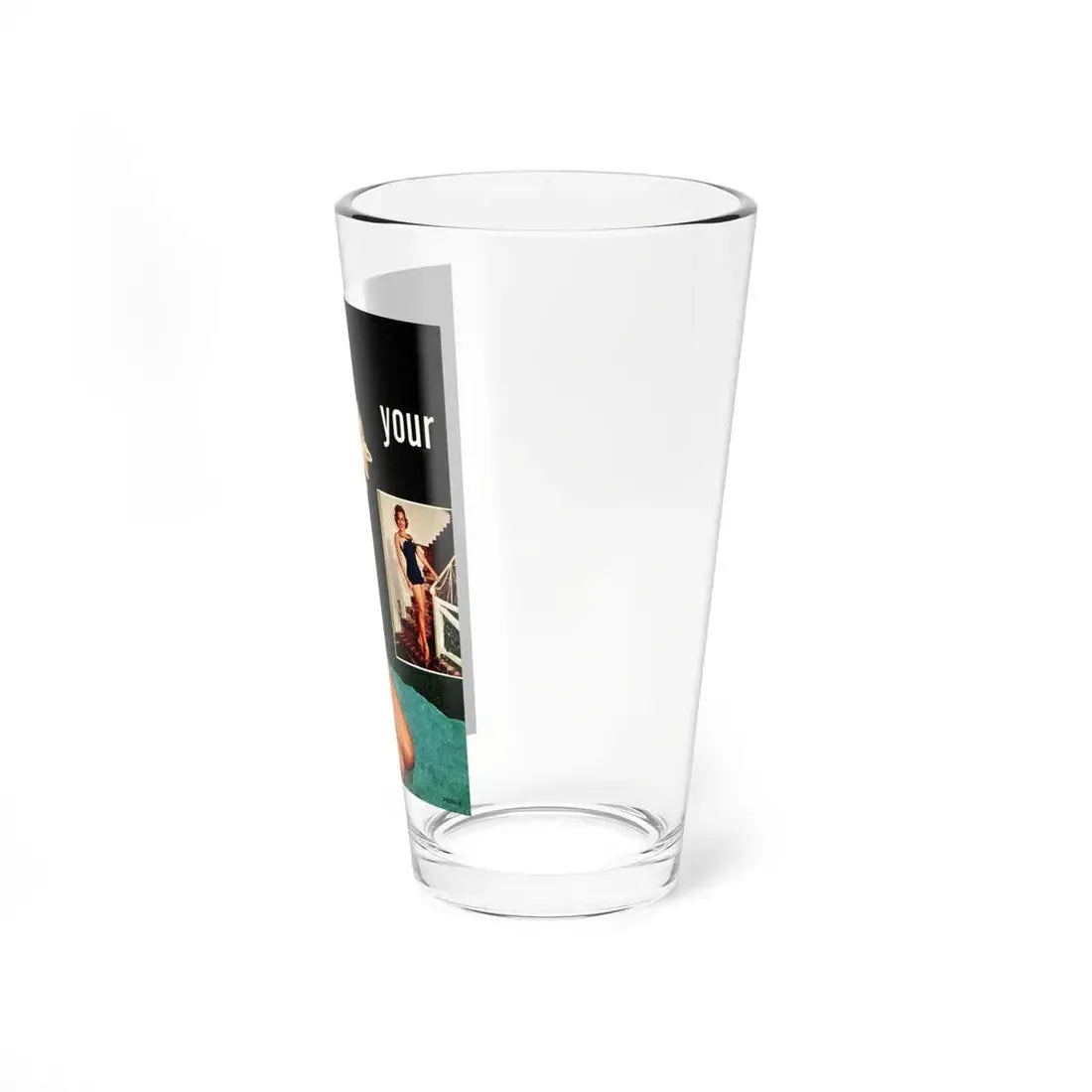 Terry Moore #640 - Magazine Page 2 Photos Circa 50's (Vintage Female Icon) Pint Glass 16oz - Go Mug Yourself