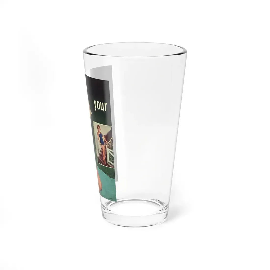 Terry Moore #640 - Magazine Page 2 Photos Circa 50's1 (Vintage Female Icon) Pint Glass 16oz - Go Mug Yourself