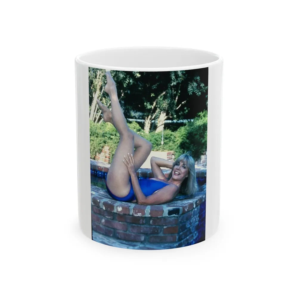 Terry Moore #6641 (Vintage Female Icon) White Coffee Mug-11oz-Go Mug Yourself