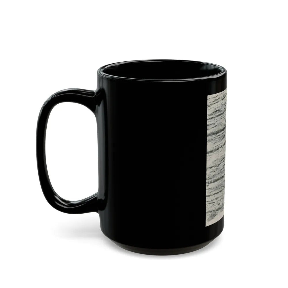 Terry Moore #668 (Vintage Female Icon) Black Coffee Mug-Go Mug Yourself