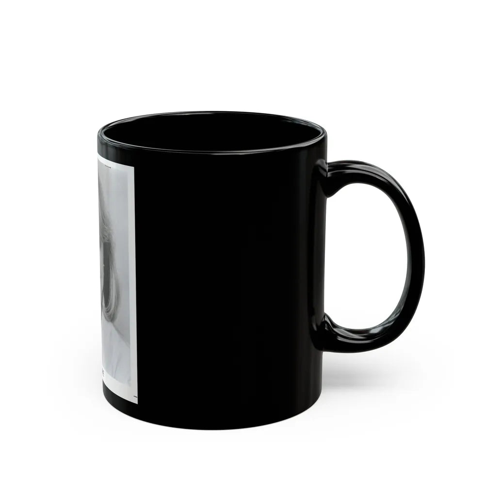Terry Moore #670 (Vintage Female Icon) Black Coffee Mug-Go Mug Yourself